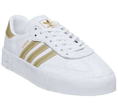 adidas sambarose wit goud|Adidas samba cloud white.